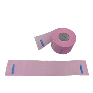 Bandes de protection jetables à prix abordable pour salon de beauté, rouleaux de papier crêpé à volants noirs pour coiffure et barbier - Product Image 4