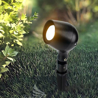 Lampadaire de jardin LED extérieur étanche IP65 en aluminium, alimenté en courant alternatif, pour allées paysagères, CRI 75 5000K