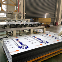 Panneau composite en aluminium Alucobond blanc de couleur des deux côtés revêtement PE 2mm 3mm 4mm 5mm feuille ACP