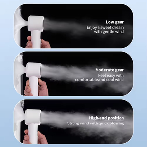 <span class=keywords><strong>Mini</strong></span> ventilador de alta velocidad recargable con carga USB Turbo portátil con pantalla Digital 100 engranajes <span class=keywords><strong>Mini</strong></span> ventilador de refrigeración portátil - Product Image 4