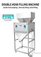 Machine de remplissage et de conditionnement haute vitesse 2 têtes pour 1 kg de snacks, grains de café, riz, biscuits, sachets, pochettes et assaisonnements