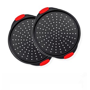 <span class=keywords><strong>Moule</strong></span> à pâtisserie rond antiadhésif, <span class=keywords><strong>moule</strong></span> à pizza <span class=keywords><strong>perforé</strong></span>, <span class=keywords><strong>moule</strong></span> à <span class=keywords><strong>tarte</strong></span>, poignée en acier au carbone, <span class=keywords><strong>moule</strong></span> à barbecue, <span class=keywords><strong>moule</strong></span> à pizza - Product Image 6