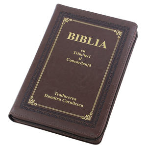 Chinesischer Hersteller Professioneller Spanischer Bibel-Druck Ledereinband Santa Biblia Großdruck - Product Image 1