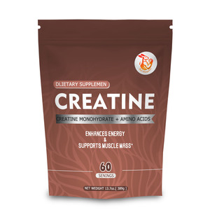 Créatine en poudre avec étiquette personnalisée : Améliore les performances, développe la masse musculaire maigre et favorise la récupération grâce à la créatine monohydrate. - Product Image 1