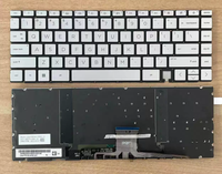 Clavier espagnol rétroéclairé bleu noir argenté pour ordinateur portable HP Spectre x360 14-EA0000 14-EA1000 14-EA2000