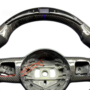 Volante de Cuero Personalizado de Italia con Detalles en Carbono para Grand Cherokee, Charger, Challenger, Durango, Chrysler 300, SRT, <span class=keywords><strong>SRT8</strong></span>, Trackhawk - Product Image 5