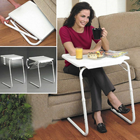 Table pliable réglable pour ordinateur portable avec porte-gobelet