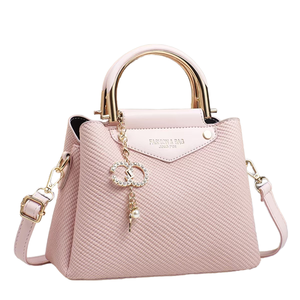 New Fashion PU <b>Canvas</b> Texture Chains Polyester Waterproof Multi-Layer <b>Large</b>-Capacity Shoulder/Cross-Body <b>Bag</b> Women - Product Image 2