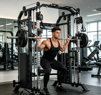 Machine Smith de musculation multifonctionnelle pour salle de sport intérieure, avec logo personnalisé, haute qualité, en promotion