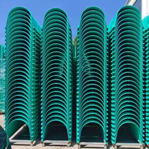 Sợi thủy tinh kênh nước tiêu chuẩn cao đất nông nghiệp thủy lợi máng chuyển hướng máng, mương thoát nước thải, hình chữ U máng nhựa - Product Image 6