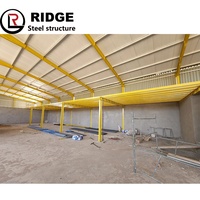 Almacén de metal industrial personalizado de fábrica prefabricada Casa de almacén estructural de acero ligero prefabricada Planes de construcción para la venta