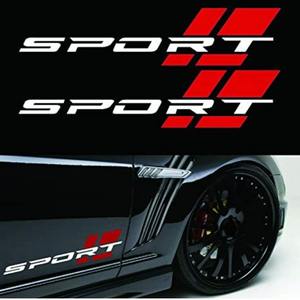 La última moda SPORT Sports Letter Decal <span class=keywords><strong>vinilo</strong></span> pegatina para modificación de coche pegatinas de puerta - Product Image 3