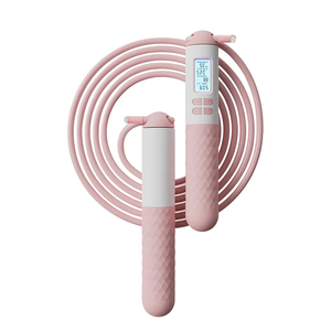 Corde à sauter numérique intelligente avec compteur de vitesse, équipement de <span class=keywords><strong>fitness</strong></span> professionnel, corde à sauter réglable avec noyau en fil d'acier pour l'exercice - Product Image 1