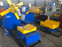 Machine de formage à rouleaux double couche pour tôles trapézoïdales et tuiles à marches 2-en-1 avec système de contrôle informatique avancé