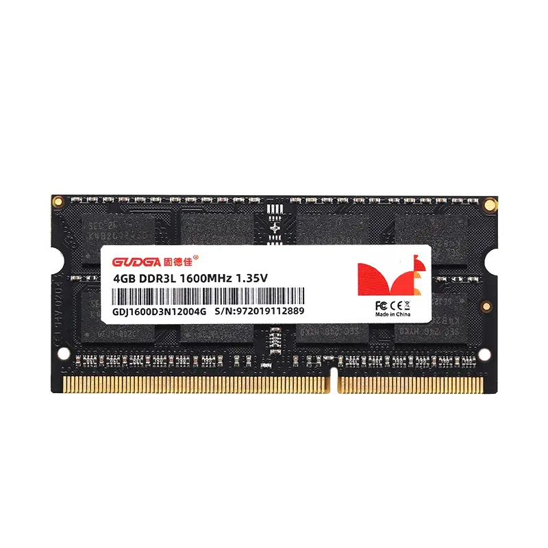 उच्च गुणवत्ता वाला रैम मॉड्यूल लैपटॉप DDR3 2GB 4GB 8GB PC3L 1.35V रैम मेमोरी RAM DDR3 1333 1600 MHZ