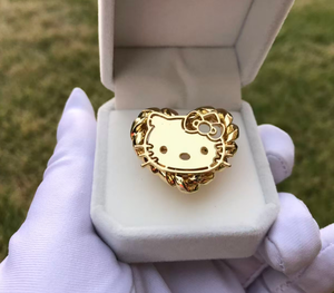 Bague de dessin animé mignon personnalisé personnage de dessin animé bagues délicates bijoux pour femmes bijoux cadeau bague en or en acier inoxydable pour enfants - Product Image 6