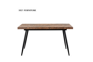 Desplegado nuevo diseño moderno MDF Mesa de la cena - Product Image 4