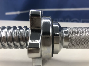 DW Sports Threaded Short Dumbbell Bar Metal <strong>3kg</strong> Lightweight for Gym and Home Use Free <strong>Weights</strong> - Product Image 3