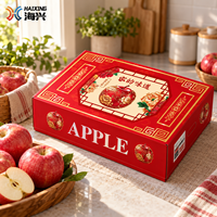 Boîte d'emballage en carton ondulé pour fruits, vente en gros directe d'usine, faible MOQ, conception personnalisée, boîtes en papier pour petites entreprises de vergers locaux