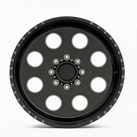SL 22X10 20X12 30X12 22X12 Velg Truk Tempa Custom Deep Lip Polished dengan 8X170 8X180 untuk Ford F250 Chevy Silverado 2500HD