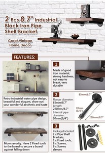 Tùy Chỉnh Màu Đen Nổi Kim Loại Tường Kệ Khung Hidden Thép Không Gỉ Gấp Cực Hỗ Trợ Cho Treo Cho Đồ Nội Thất Gắn - Product Image 4