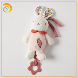 Juguete Colgante Musical de Peluche Suave para Cuna, Modelo de Oso de Peluche, Conejo y <span class=keywords><strong>Elefante</strong></span> con Caja Musical, Decoración para Cuarto de Bebé, Regalo - Product Image 1