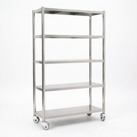 Étagère de rangement de cuisine en acier inoxydable 304 de qualité alimentaire, support fixe pour assiettes solides pour restaurant, cuisine professionnelle, entrepôt