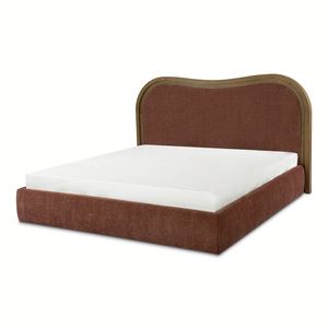 Juego de Camas de Diseño Moderno de 5 Estrellas, Muebles Antiguos Franceses de Madera Maciza de Toulouse para el Hogar - Product Image 4