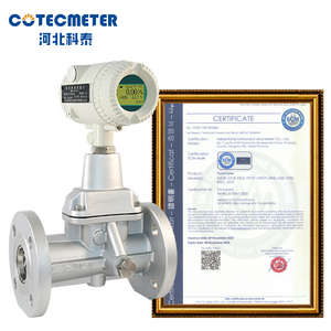 Độ chính xác cao 4-20mA RS485 thông minh 2 inch thiên nhiên khí với thời gian thực dữ liệu Chức năng lưu trữ precession Vortex <span class=keywords><strong>Flow</strong></span> Meter - Product Image 1