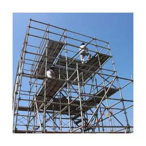 China Cheap Metal Scaffolding 4 Times Reinforced Scaffolding Mini Scaffolding