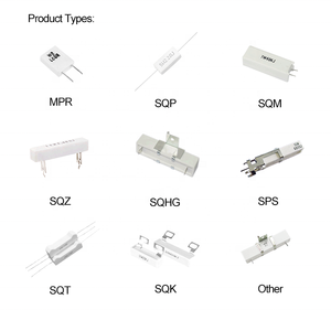 Résistance de puissance en ciment céramique d'origine SQP <span class=keywords><strong>5</strong></span> W 5w1rj 5w3r3j 5w10rj 5wr22j 5w47rj 5w220rj 5w330rj Ohm résistance au ciment de <span class=keywords><strong>5</strong></span> watts - Product Image 5