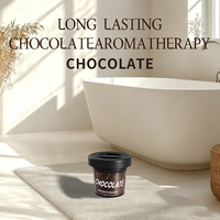 Désodorisant de voiture solide en pot, 158g (5.57oz), 4 parfums (Chocolat, Pistache, Caramel, Café), à libération chaude, marque privée, vente en gros