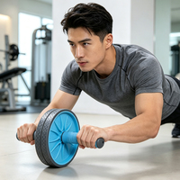 Rouleau d'exercice abdominal AB Wheel