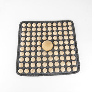 Massief Hout Acupoint Indoor Massagemat Met Open Bodem Meridianen Plantar Jogging Vinger Persplaat Voor Lichaamstoepassing - Product Image 5