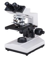 OPTO-EDU -XWJ Laboratory Compound Binocular Trinocular Biological Optical Microscope LED Display Auto Focus Halogen Light