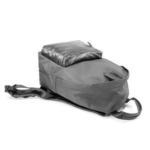 Ba Lô Thời Trang Nam Nữ Cá Tính Thương Hiệu Thời Trang Chung Ba Lô Vải Sáp Dầu Màu Đen Hai Hàng Cúc Da Cừu - Product Image 6