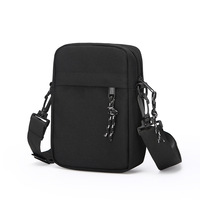 Sac à bandoulière mini en Oxford épais avec logo personnalisé, sac de poitrine de bonne qualité, sac messager étanche de petite taille