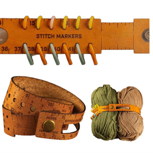 New cross-border product: 7-in-1 <b>Leather</b> Measuring <b>Tool</b> (PU measuring <b>tool</b> with wrist ruler) - Product Image 1