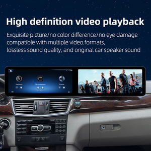 Reproductor de DVD para Auto de 25.6 Pulgadas con Sistema Carplay, <span class=keywords><strong>YouTube</strong></span>, Pantalla Táctil Android, Radio para Auto para Mercedes <span class=keywords><strong>E</strong></span> GLK W212 X204 09-15 - Product Image 6