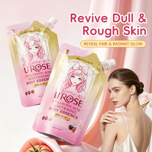 Essence corporelle éclaircissante à l'acide hyaluronique Urose 500 ml pour femmes, lotion hydratante pour éclaircir la peau - Product Image 3