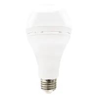 Yeni tasarım şarj edilebilir acil durum LED ampulü 9W 6500k 110-240v E27 tutucu açık/kapalı