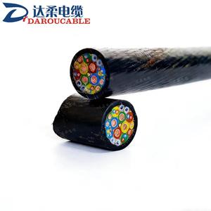 Cable Híbrido Subacuático Personalizado con Cables Eléctricos Multicore <span class=keywords><strong>y</strong></span> Tubo Guía de Gas para Robot Móvil Submarino - Product Image 3