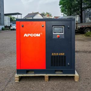 เครื่องอัดอากาศแบบสกรูควบคุมด้วย PLC อัจฉริยะ พร้อมหน้าจอสัมผัส เครื่องอัดอากาศอุตสาหกรรม ทนทานและเชื่อถือได้ 11kW 15HP 8bar - Product Image 3