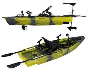 Kayak individual <span class=keywords><strong>de</strong></span> 2,9 metros para sentarse <span class=keywords><strong>en</strong></span> la parte superior, kayak <span class=keywords><strong>de</strong></span> <span class=keywords><strong>pesca</strong></span>, bote <span class=keywords><strong>de</strong></span> remos, pedal, Kayak <span class=keywords><strong>de</strong></span> <span class=keywords><strong>pesca</strong></span> marina con Motor eléctrico, curricán - Product Image 6