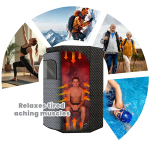 ZT Tente de Sauna Portable Personnelle à Vapeur pour le Corps Entier, Matériaux Durables, Sauna à Vapeur Portable et Pliable à Vendre - Product Image 3