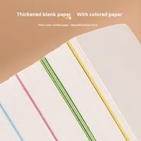 Kindergeschenk Thermisch Bedruckter Magnetischer Niedlicher Bären-Notizbuch aus Kunstleder für Schüler 100 Blatt Verstärktes Journal