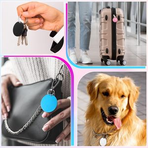 Localizador GPS Inteligente con Bluetooth 2024 para Niños y Mascotas, Plástico y Metal, Resistente al Agua IP67, Alarma SOS, Antipérdida - Product Image 4