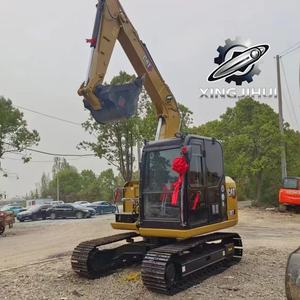 Excavatrice d'occasion Caterpillar 307, marque japonaise d'origine, 7 tonnes, sur chenilles en caoutchouc, taille moyenne, modèle 2024, godet de 0,35 m, moteur pour rapport - Product Image 6