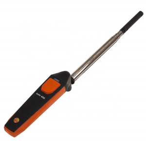 เครื่องวัดความเร็วลมแบบไร้สายอัจฉริยะ Testo 405i หัววัดแบบยืดหดได้ เส้นผ่านศูนย์กลาง 12 มม. ใช้งานร่วมกับแอปพลิเคชันอัจฉริยะ ช่วงอุณหภูมิ -20 องศาเซลเซียส ถึง +50 องศาเซลเซียส - Product Image 4