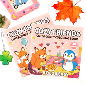 كتب تلوين تعليمية مخصصة عالية الجودة للأطفال، طباعة ورسم كتب تلوين للأطفال - Product Image 1